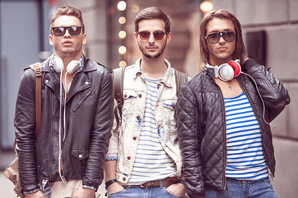 アート系ファッションを取り入れたメンズコーデ例